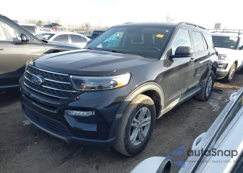 2022 Ford Explorer Xlt z USA, uszkodzony, nr VIN 1FMSK8DHXNGA23796